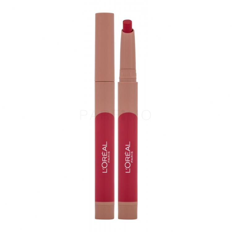 L&#039;Oréal Paris Infaillible Matte Lip Crayon Rúzs nőknek 1,3 g Változat 111 Little Chili
