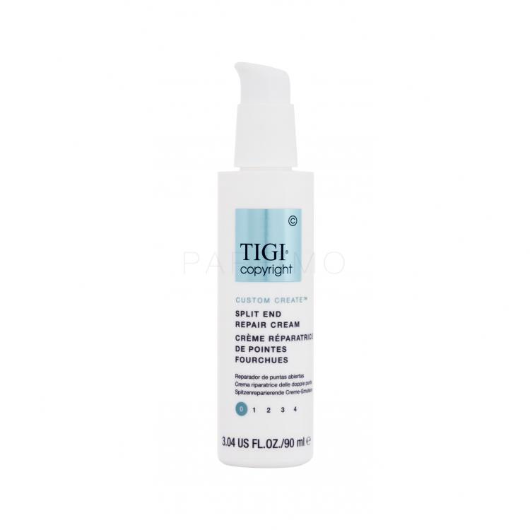 Tigi Copyright Custom Create Split End Repair Cream Öblítést nem igénylő hajápoló nőknek 90 ml
