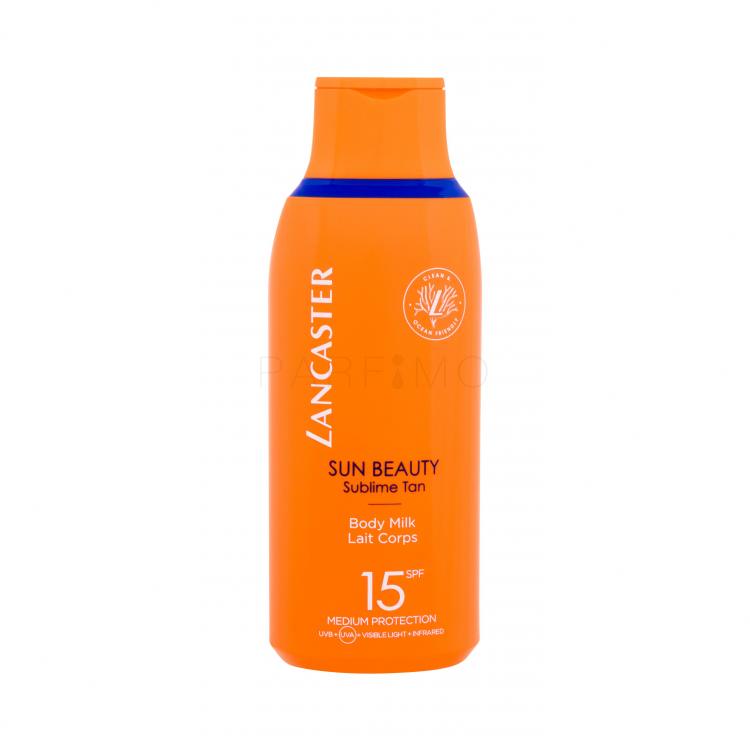 Lancaster Sun Beauty Body Milk SPF15 Fényvédő készítmény testre 175 ml