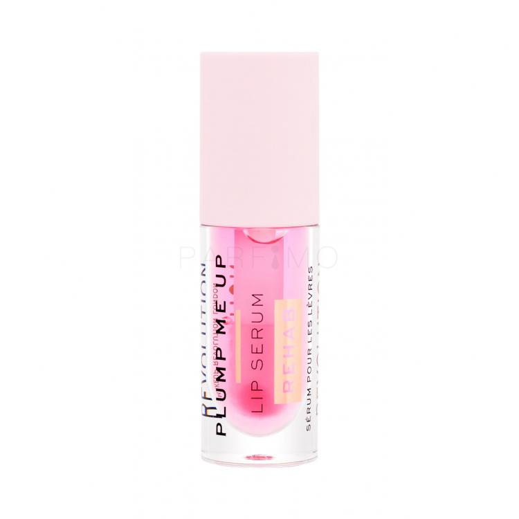 Makeup Revolution London Rehab Plump Me Up Lip Serum Ajakolaj nőknek 4,6 ml Változat Pink Glaze