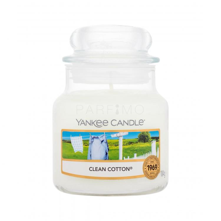 Yankee Candle Clean Cotton Illatgyertya 104 g