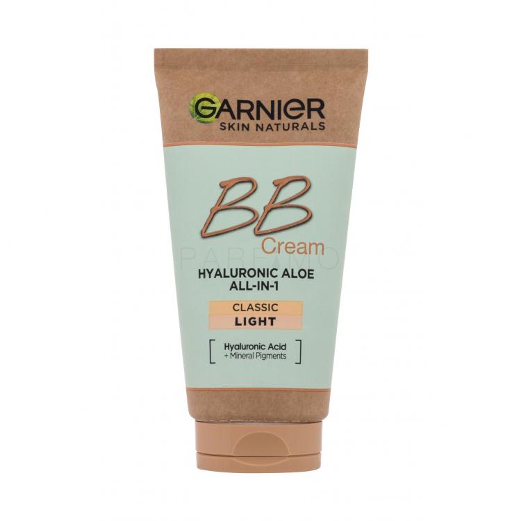 Garnier Skin Naturals BB Cream Hyaluronic Aloe All-In-1 SPF25 BB krém nőknek 50 ml Változat Light