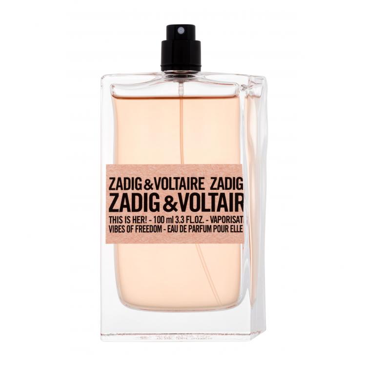 Zadig &amp; Voltaire This is Her! Vibes of Freedom Eau de Parfum nőknek 100 ml teszter