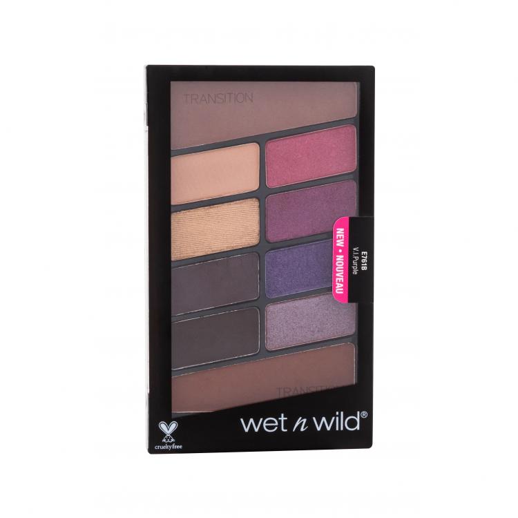 Wet n Wild Color Icon 10 Pan Szemhéjfesték nőknek 10 g Változat V.I.Purple