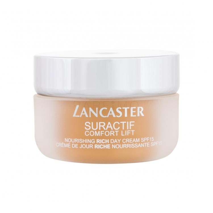 Lancaster Suractif Comfort Lift Nourishing Rich Day Cream SPF15 Nappali arckrém nőknek 50 ml