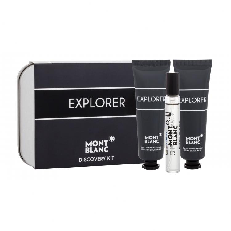 Montblanc Explorer Ajándékcsomagok Eau de Parfum 7,5 ml + borotválkozás utáni balzsam 30 ml + tusfürdő 30 ml