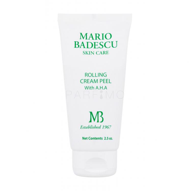 Mario Badescu Cleansers Rolling Cream Peel With A.H.A Bőrradír nőknek 75 ml