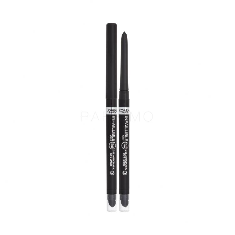 L&#039;Oréal Paris Infaillible Grip 36H Gel Automatic Eye Liner Szemceruza nőknek 1,2 g Változat 001 Intense Black