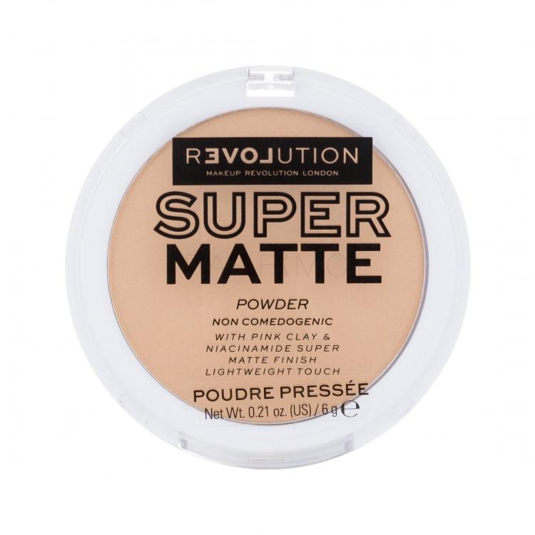 Revolution Relove Super Matte Powder Púder nőknek 6 g Változat Beige