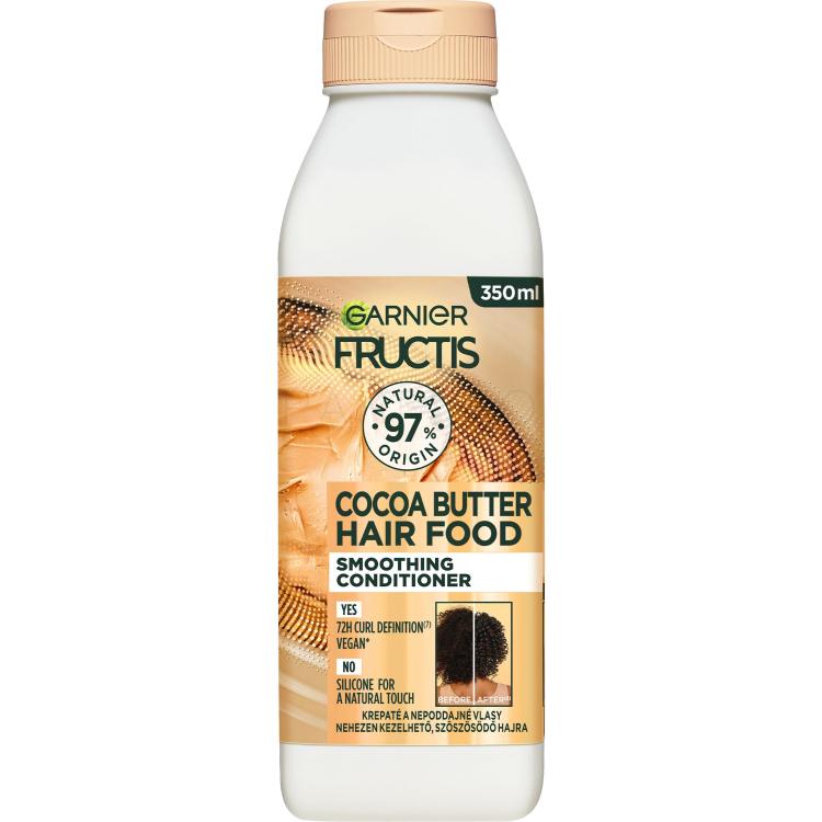 Garnier Fructis Hair Food Cocoa Butter Smoothing Conditioner Hajkondicionáló nőknek 350 ml