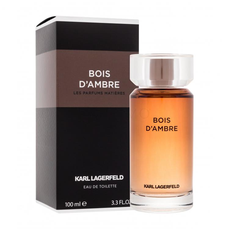 Karl Lagerfeld Les Parfums Matières Bois d&#039;Ambre Eau de Toilette férfiaknak 100 ml
