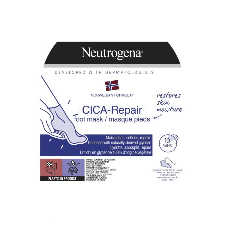 Neutrogena Norwegian Formula Cica-Repair Lábmaszk 1 db