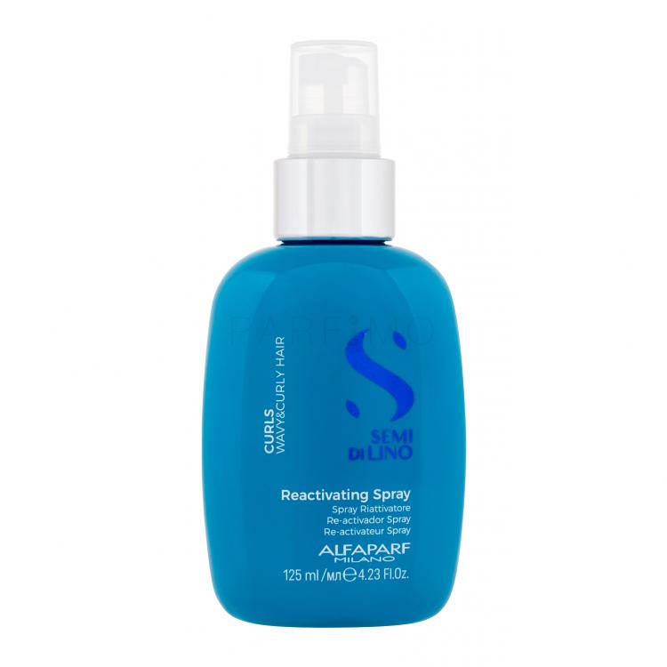 ALFAPARF MILANO Semi Di Lino Curls Reactivating Spray Hőkezelt hajra nőknek 125 ml
