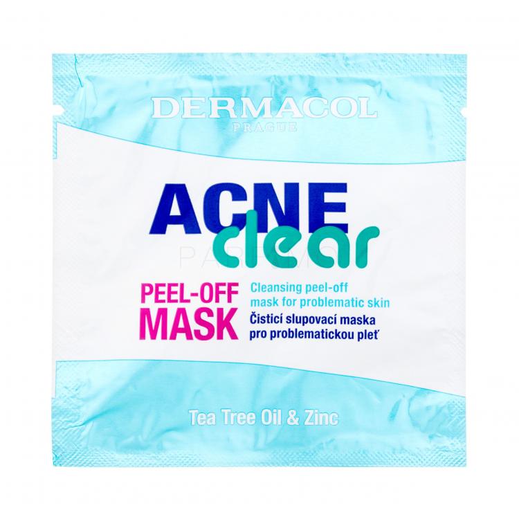 Dermacol AcneClear Peel-Off Mask Arcmaszk nőknek 8 ml