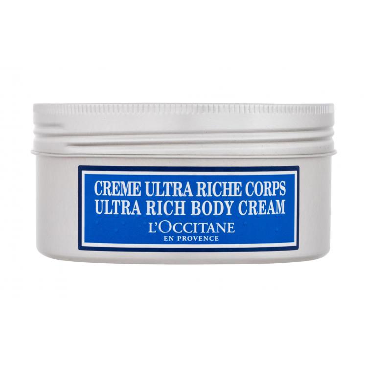 L&#039;Occitane Shea Butter Ultra Rich Body Cream Testápoló krém nőknek 200 ml