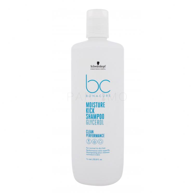 Schwarzkopf Professional BC Bonacure Moisture Kick Glycerol Shampoo Sampon nőknek 1000 ml