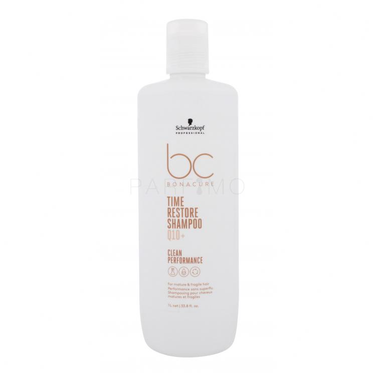 Schwarzkopf Professional BC Bonacure Time Restore Q10 Shampoo Sampon nőknek 1000 ml