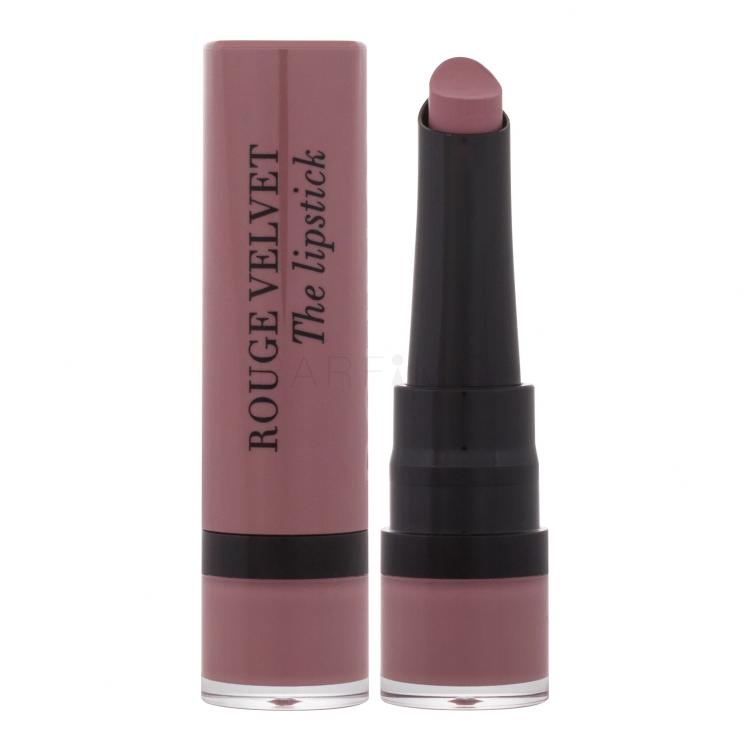 BOURJOIS Paris Rouge Velvet The Lipstick Rúzs nőknek 2,4 g Változat 32 Choupi´nk