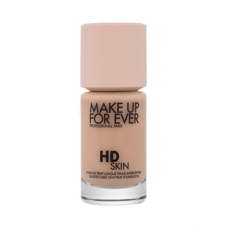 Make Up For Ever HD Skin Undetectable Stay-True Foundation Alapozó nőknek 30 ml Változat 1R12 Cool Ivory