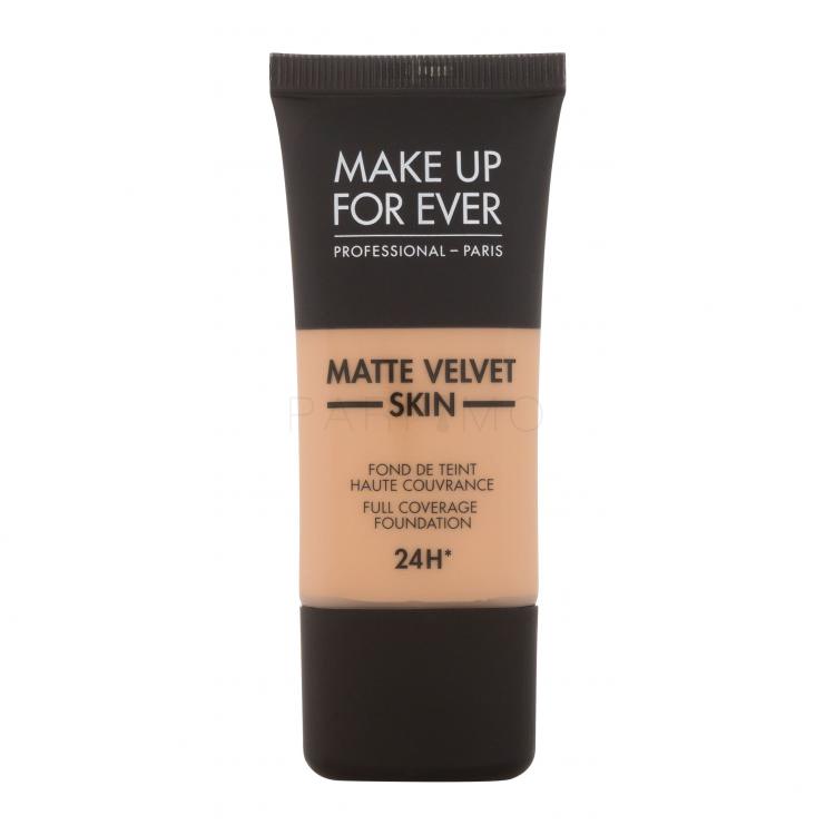 Make Up For Ever Matte Velvet Skin 24H Alapozó nőknek 30 ml Változat Y345 Natural Beige