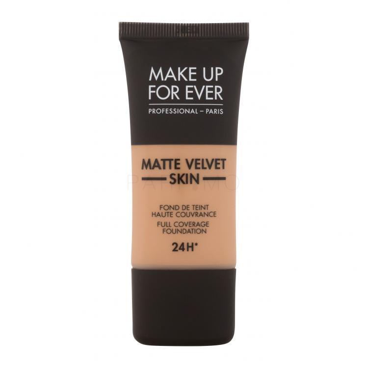Make Up For Ever Matte Velvet Skin 24H Alapozó nőknek 30 ml Változat Y375 Golden Sand