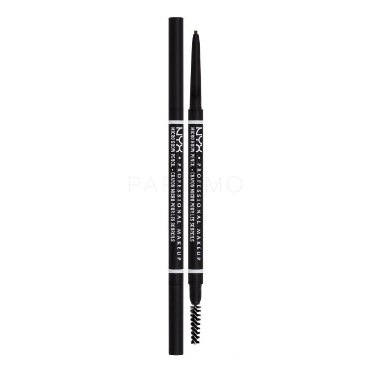 NYX Professional Makeup Micro Brow Pencil Szemöldökceruza nőknek 0,09 g Változat 05 Ash Brown
