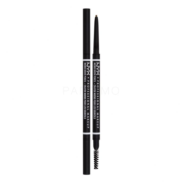 NYX Professional Makeup Micro Brow Pencil Szemöldökceruza nőknek 0,09 g Változat 02 Blonde
