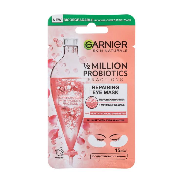 Garnier Skin Naturals 1/2 Million Probiotics Repairing Eye Mask Szemmaszk nőknek 1 db