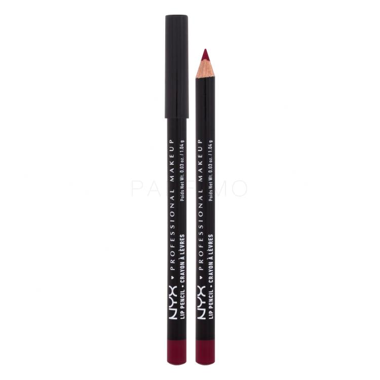 NYX Professional Makeup Slim Lip Pencil Szájkontúrceruza nőknek 1 g Változat 804 Cabaret