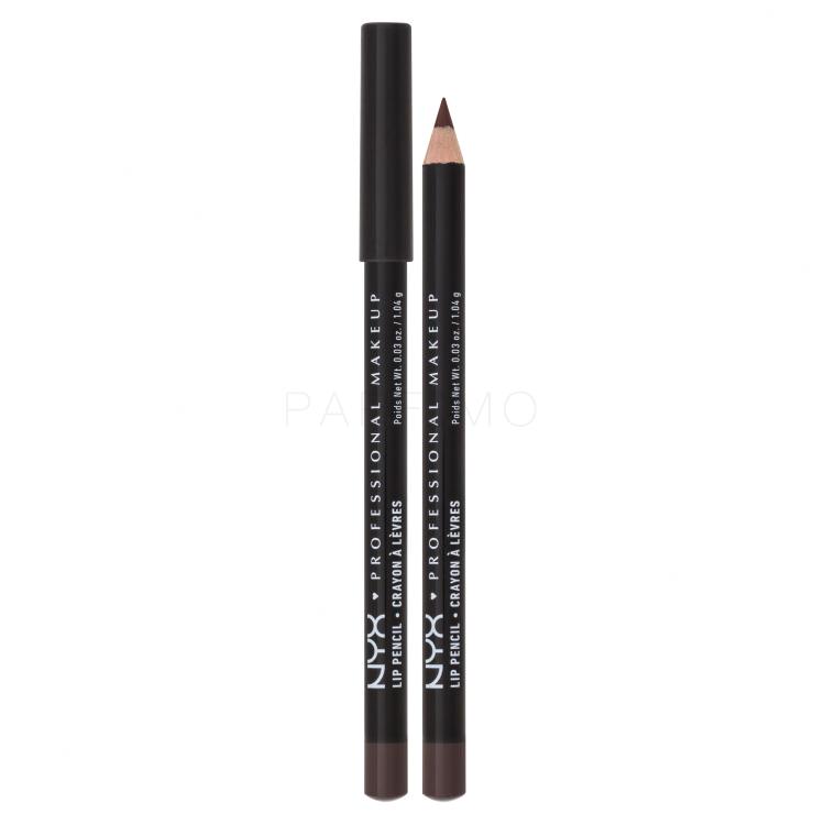 NYX Professional Makeup Slim Lip Pencil Szájkontúrceruza nőknek 1 g Változat 820 Espresso