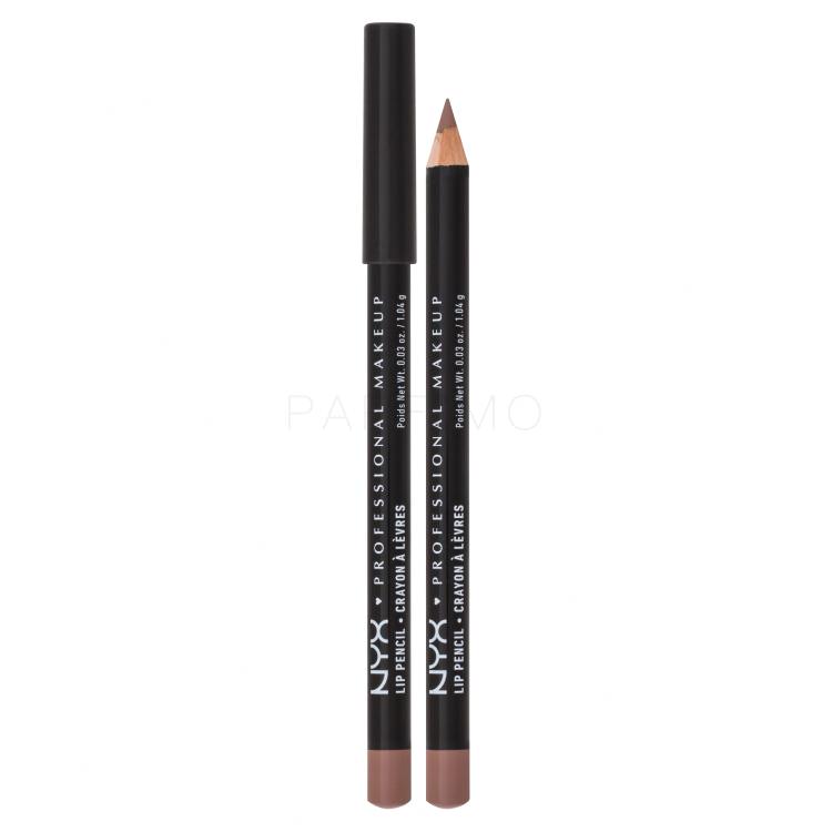 NYX Professional Makeup Slim Lip Pencil Szájkontúrceruza nőknek 1 g Változat 857 Nude Beige