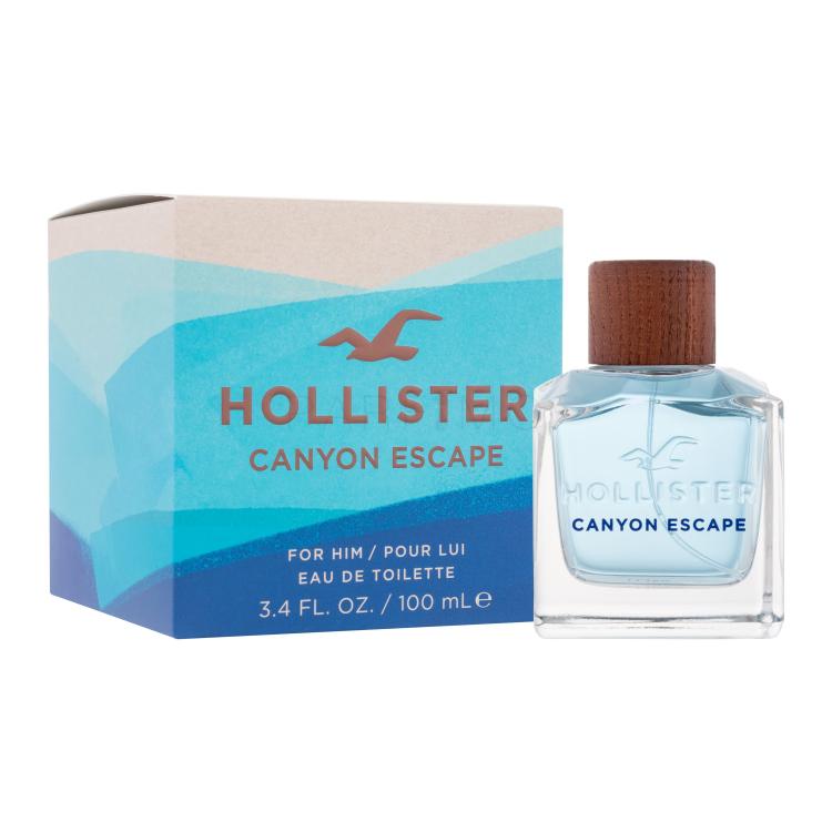 Hollister Canyon Escape Eau de Toilette férfiaknak 100 ml