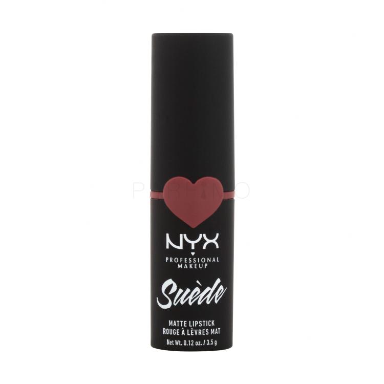 NYX Professional Makeup Suède Matte Lipstick Rúzs nőknek 3,5 g Változat 27 Cannes