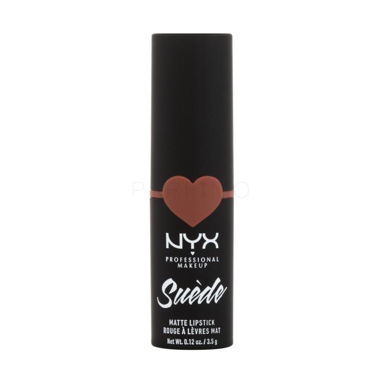 NYX Professional Makeup Suède Matte Lipstick Rúzs nőknek 3,5 g Változat 05 Brunch Me