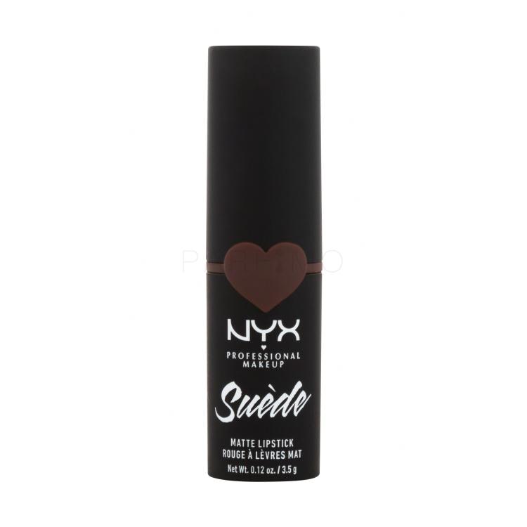 NYX Professional Makeup Suède Matte Lipstick Rúzs nőknek 3,5 g Változat 07 Cold Brew