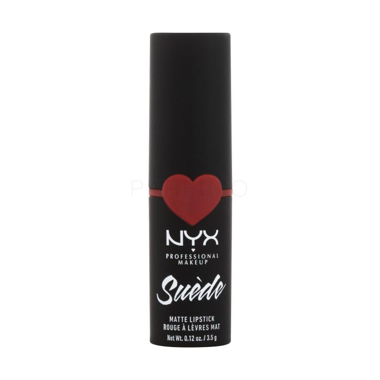 NYX Professional Makeup Suède Matte Lipstick Rúzs nőknek 3,5 g Változat 09 Spicy
