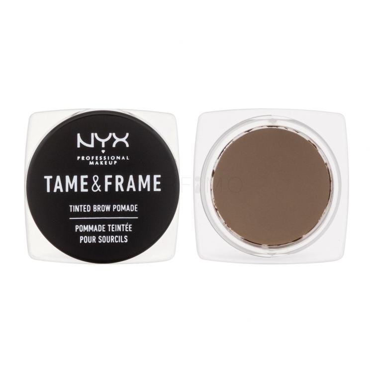 NYX Professional Makeup Tame &amp; Frame Tinted Brow Pomade Szemöldökformázó zselé és pomádé nőknek 5 g Változat 01 Blonde