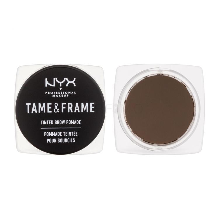 NYX Professional Makeup Tame &amp; Frame Tinted Brow Pomade Szemöldökformázó zselé és pomádé nőknek 5 g Változat 04 Espresso