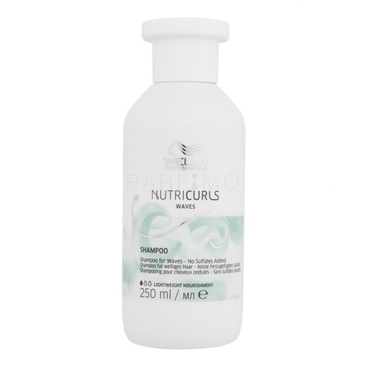 Wella Professionals NutriCurls Waves Shampoo Sampon nőknek 250 ml