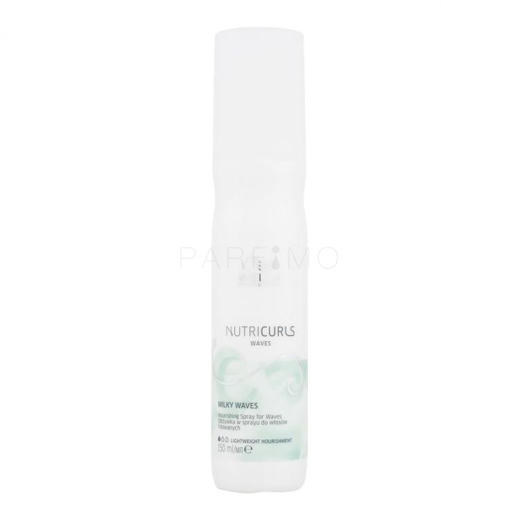 Wella Professionals NutriCurls Milky Waves Spray Öblítést nem igénylő hajápoló nőknek 150 ml