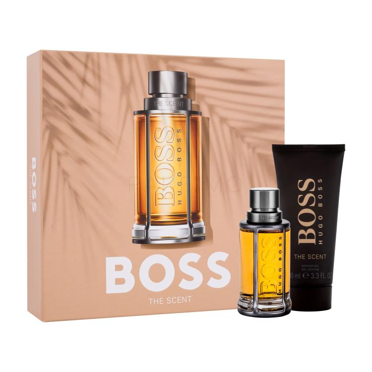 HUGO BOSS Boss The Scent 2015 SET1 Ajándékcsomagok Eau de Toilette 50 ml + tusfürdő 100 ml