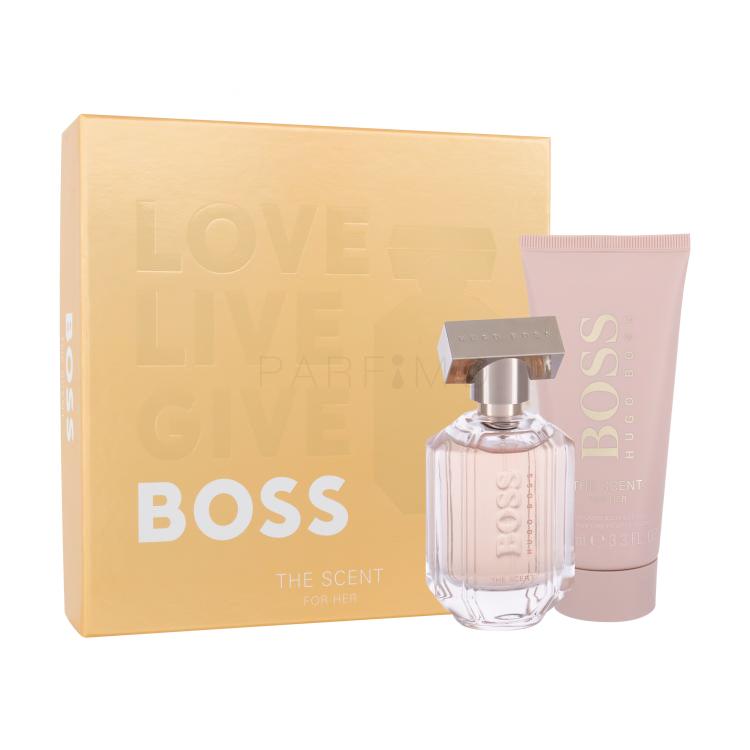 HUGO BOSS Boss The Scent 2016 Ajándékcsomagok Eau de Parfum 50 ml + testápoló tej 100 ml