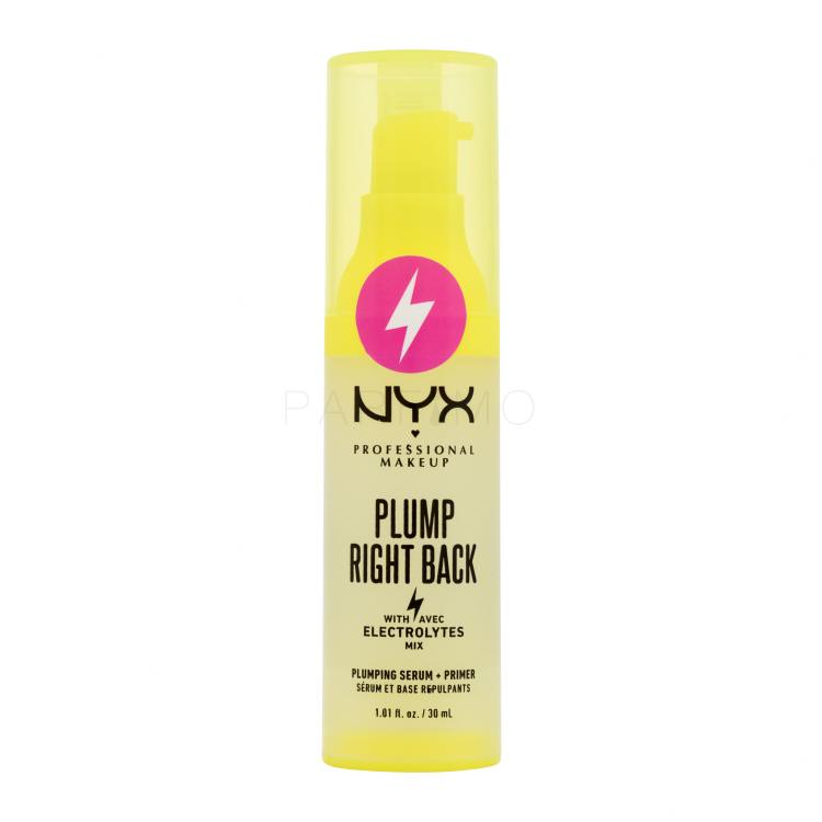 NYX Professional Makeup Plump Right Back Plumping Serum + Primer Primer nőknek 30 ml