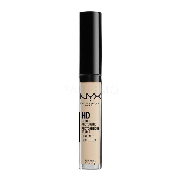 NYX Professional Makeup HD Concealer Korrektor nőknek 3 g Változat 02 Fair