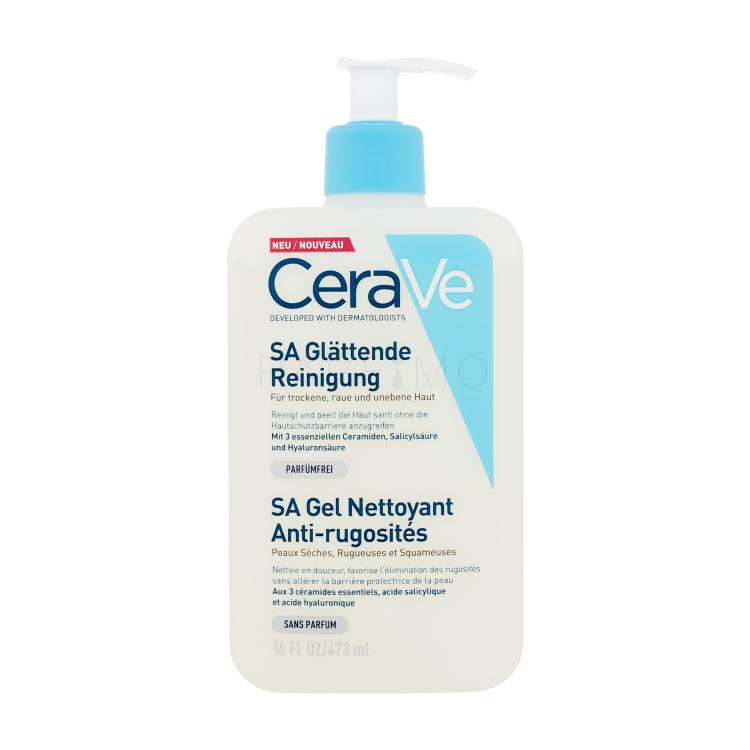 CeraVe Facial Cleansers SA Smoothing Arctisztító gél nőknek 473 ml