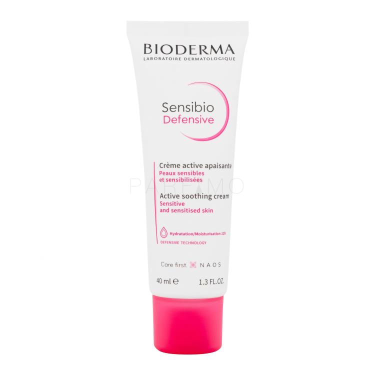 BIODERMA Sensibio Defensive Active Soothing Cream Nappali arckrém nőknek 40 ml