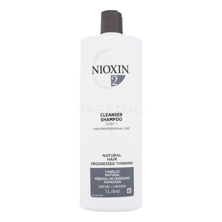 Nioxin System 2 Cleanser Sampon nőknek 1000 ml