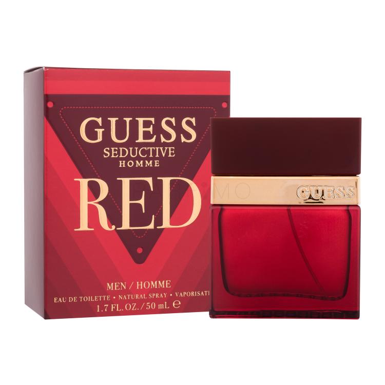 GUESS Seductive Homme Red Eau de Toilette férfiaknak 50 ml