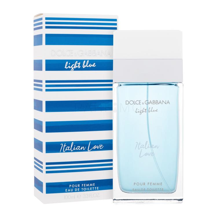 Dolce&amp;Gabbana Light Blue Italian Love Eau de Toilette nőknek 100 ml