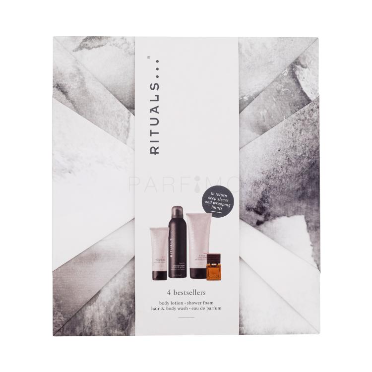 Rituals Homme 4 Bestsellers Ajándékcsomagok Homme Eau de Parfum 15 ml + Homme Sport tusfürdő 200 ml + Homme habzó tusfürdő 200 ml + Homme Sport testápoló tej 70 ml